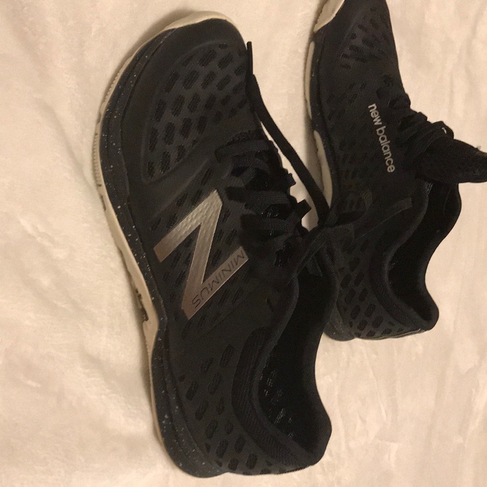 Black New Balance Minimus Sneakers barely worn